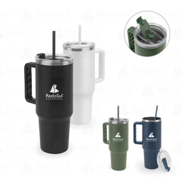 RD 94373-Copo de viagem 1300 ml Personalizado com parede dupla RD 94373-Copo de viagem 1300 ml Personalizado com parede dupla